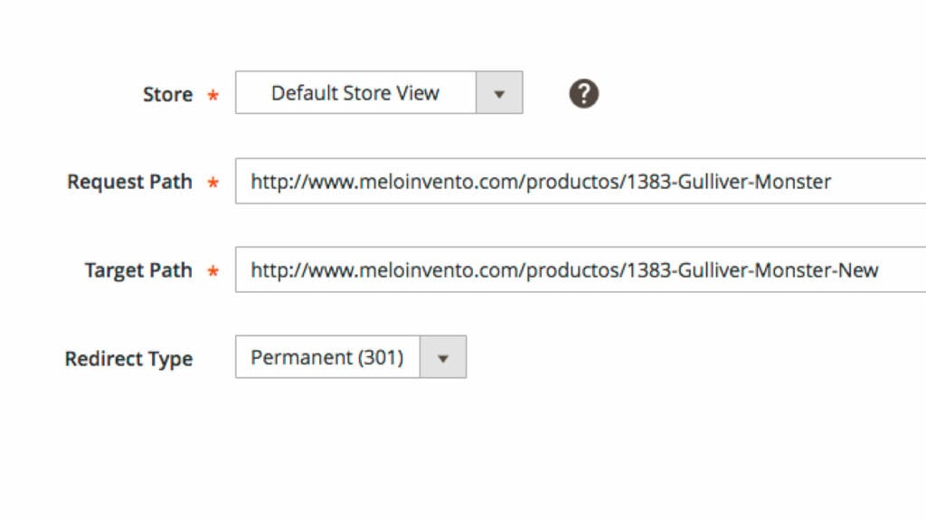 Rewrite de URLs con Magento 2